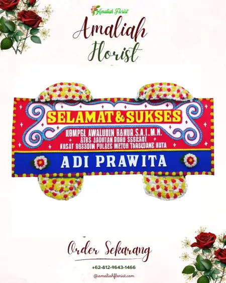 Papan Bunga Ucapan Selamat Sumberaji